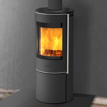 The Penman Collection Lunen 5 kW Woodburning Cylindrical Stove