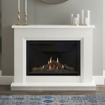Elgin & Hall Earlston Marble Gas Fireplace
