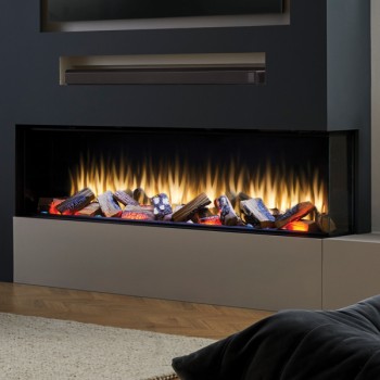 Charlton & Jenrick iRange i1500e Deep Electric Media Wall Fire