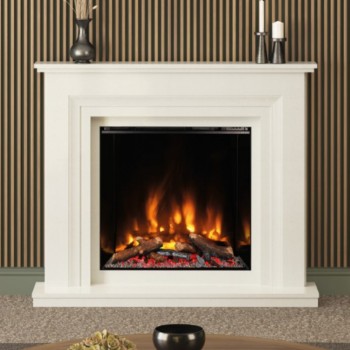 Pryzm 54” Kudosa Arteon 750-3SP Electric Micro Marble Fireplace