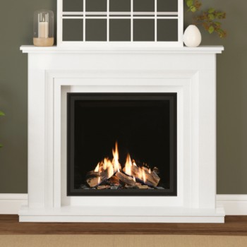 Elgin & Hall Seaton 750CF Micro Marble Gas Fireplace