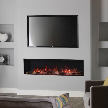 Vision E-Line Solus VS150 Electric Media Wall Fire