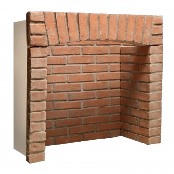 The Penman Collection Rustic Brick Chamber with Front Returns & Arch